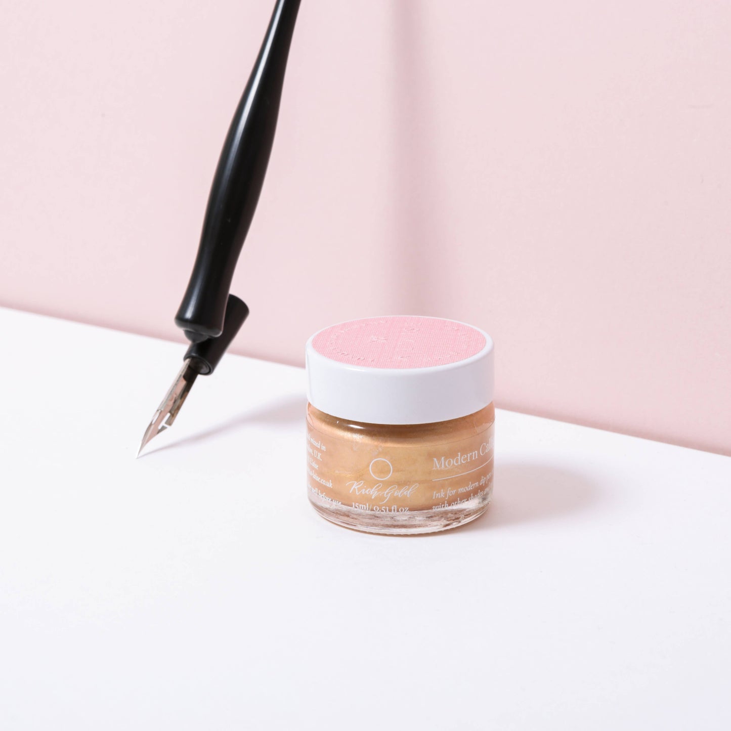Kalligrafiblekk: Rich Gold