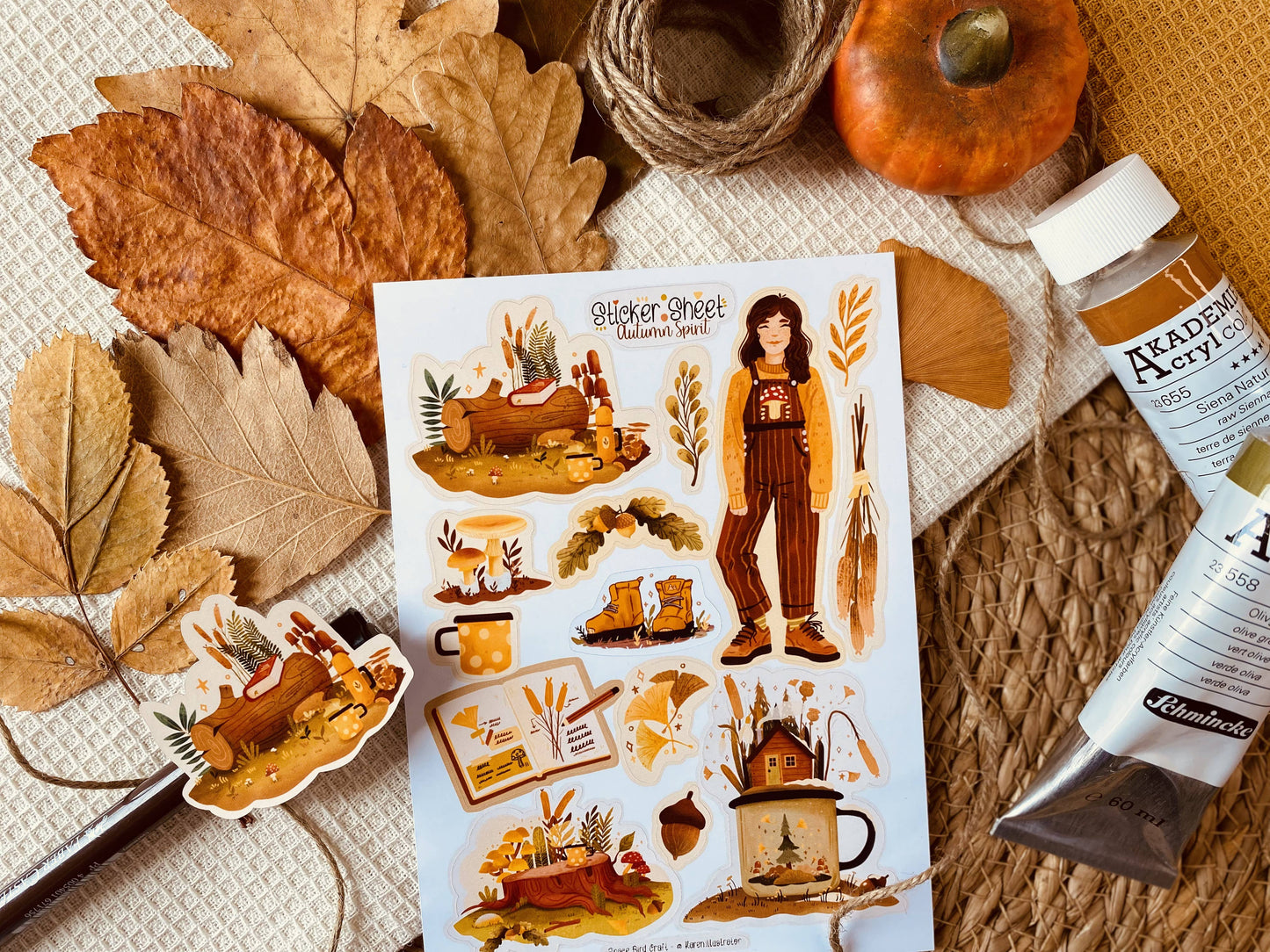 Sticker Sheet: Autumn Spirit