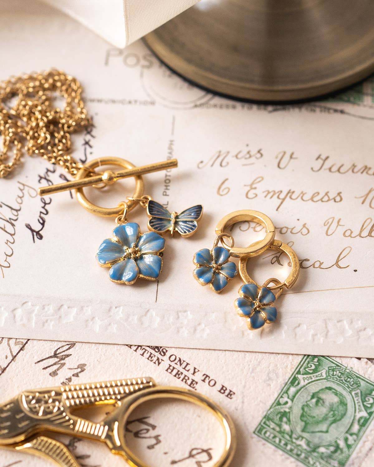 FABLE Forget Me Not Charm Huggies