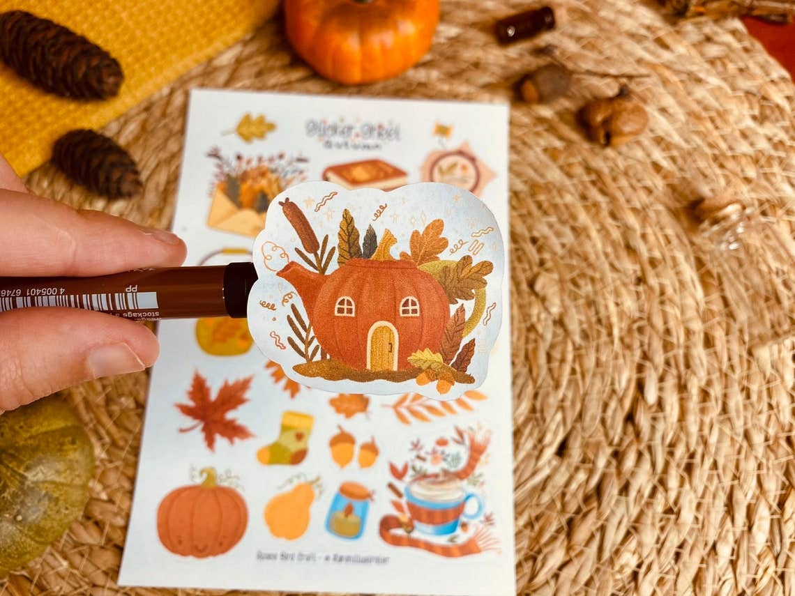 Sticker Sheet: Autumn
