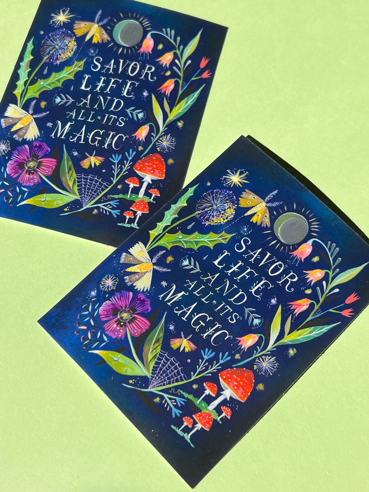 Night Magic Matte Sticker