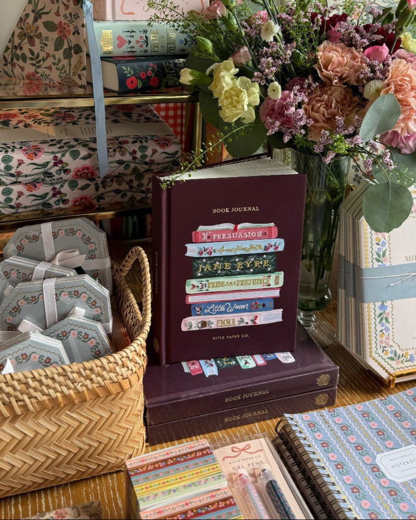 Ladies Night Book Club Embroidered Book Journal