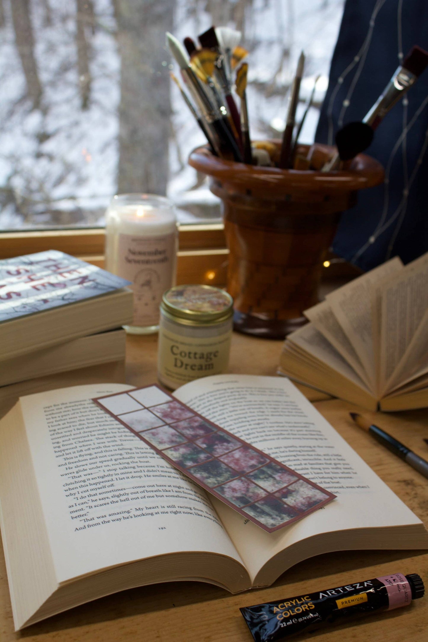 Rainy Spring Bookmark