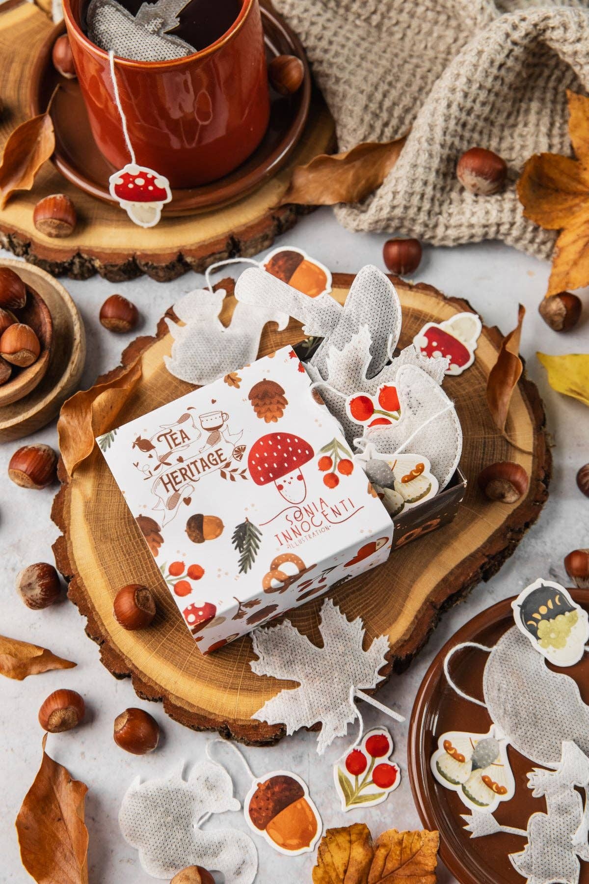 Sonia Innocenti x Tea Heritage - Autumn Box - Gaveboks (10 teposer)