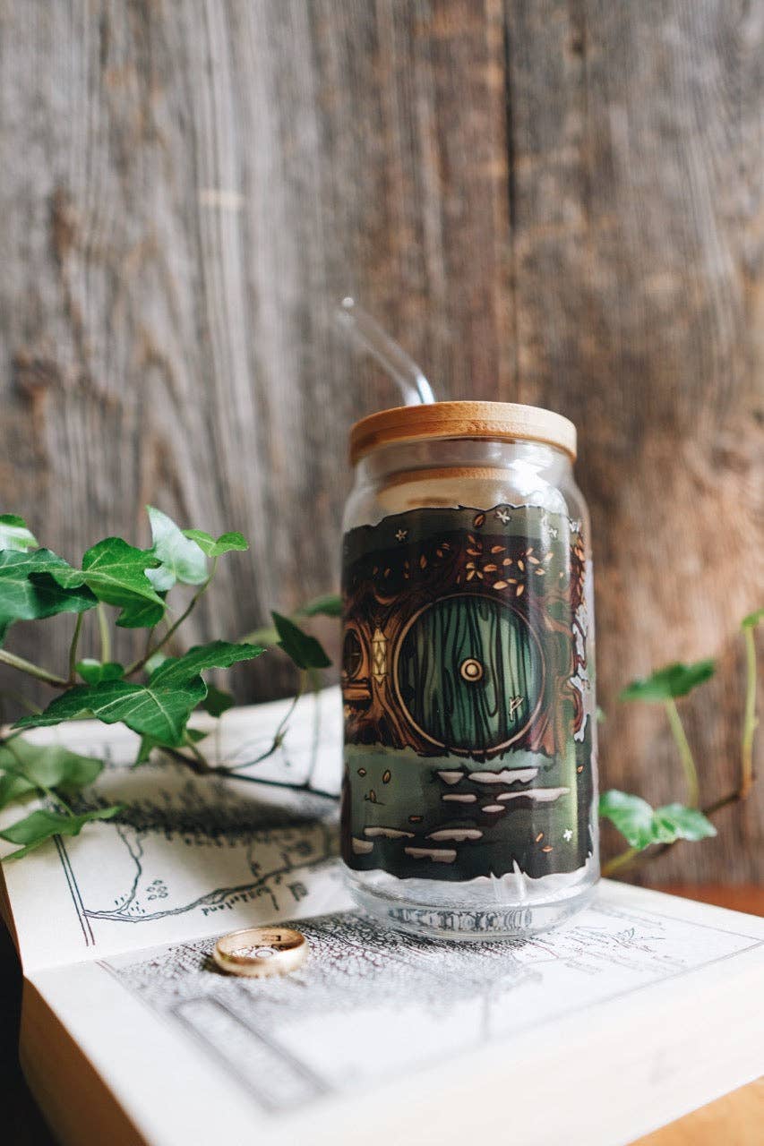 Glass Tumbler: Halfling Home