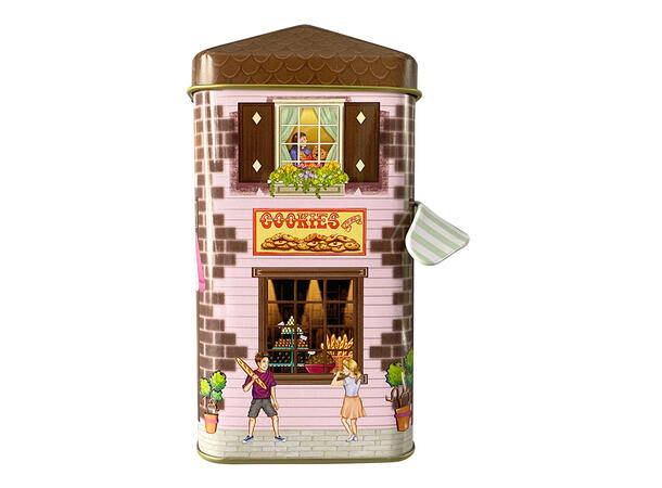 Metallboks Hus: Pattiserie - Tea & Fables
