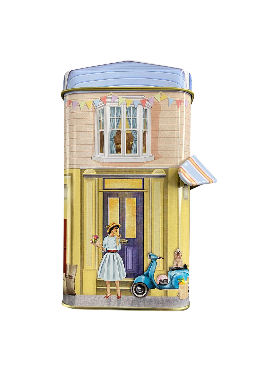 Metallboks Hus: Chocolaterie - Tea & Fables