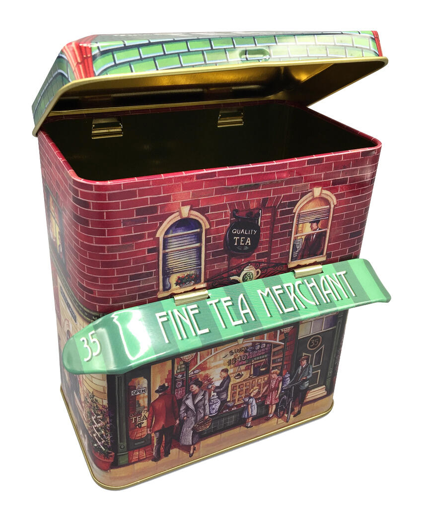 Metallboks Hus: Fine Tea Merchant - Tea & Fables
