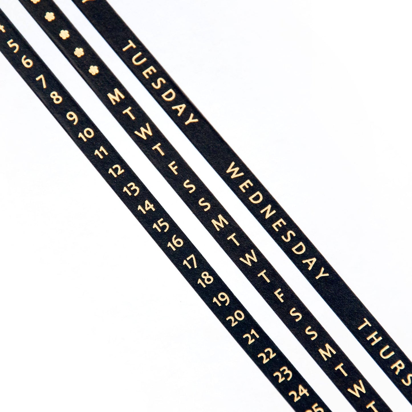 Days & Dates Slim Washi Tape Set