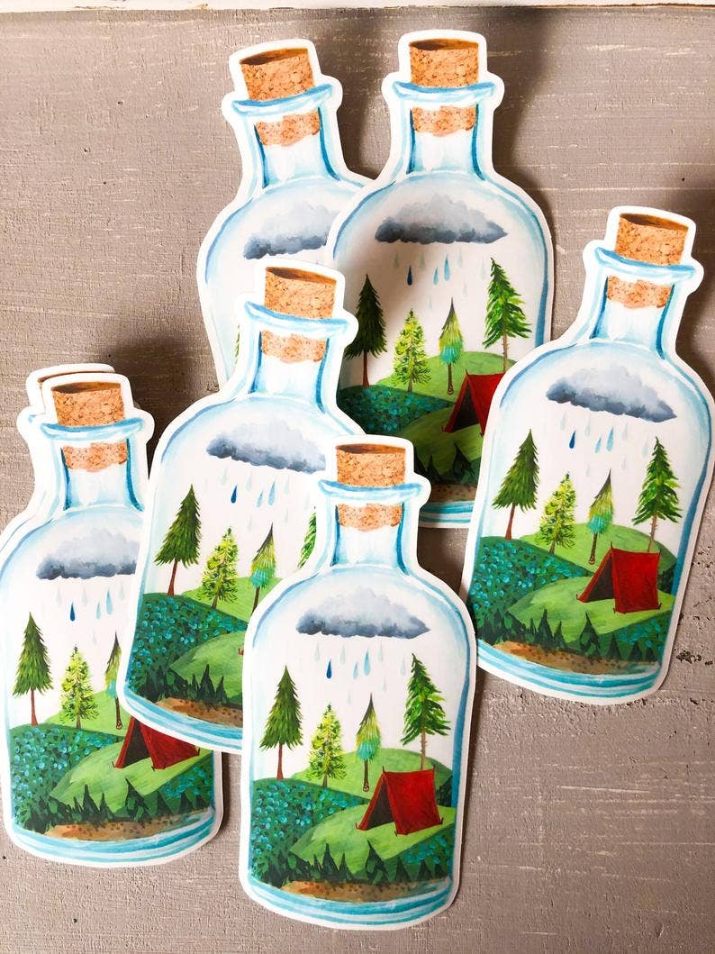 Wilderness in a Bottle Sticker