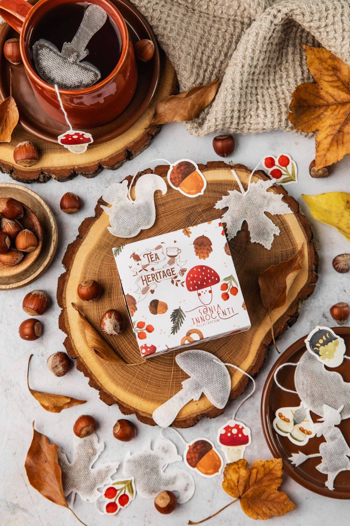 Sonia Innocenti x Tea Heritage - Autumn Box - Gaveboks (10 teposer)