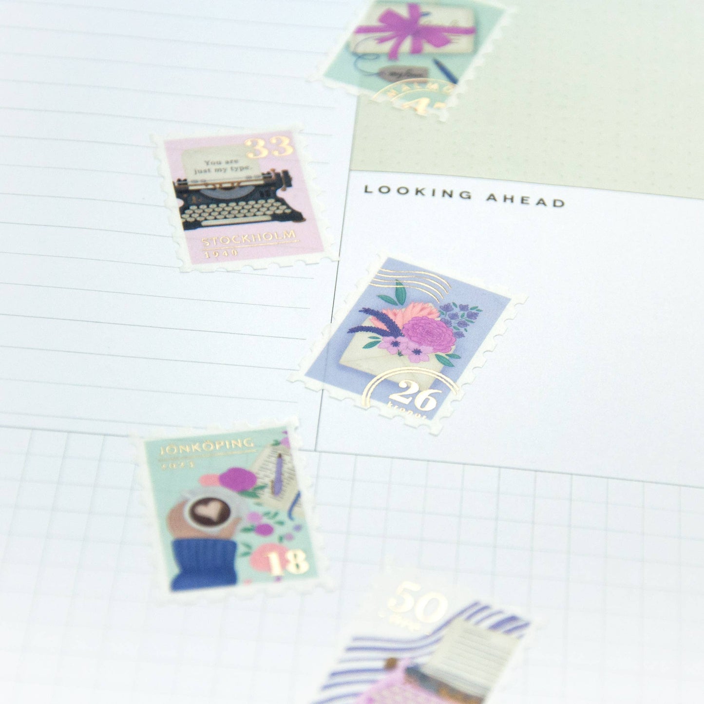 Letter Stamp Washi Tape