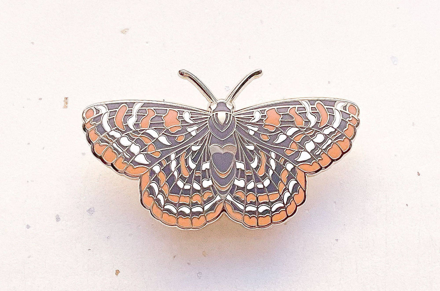 Emalje Pin | Checkerspot Butterfly - Tea & Fables