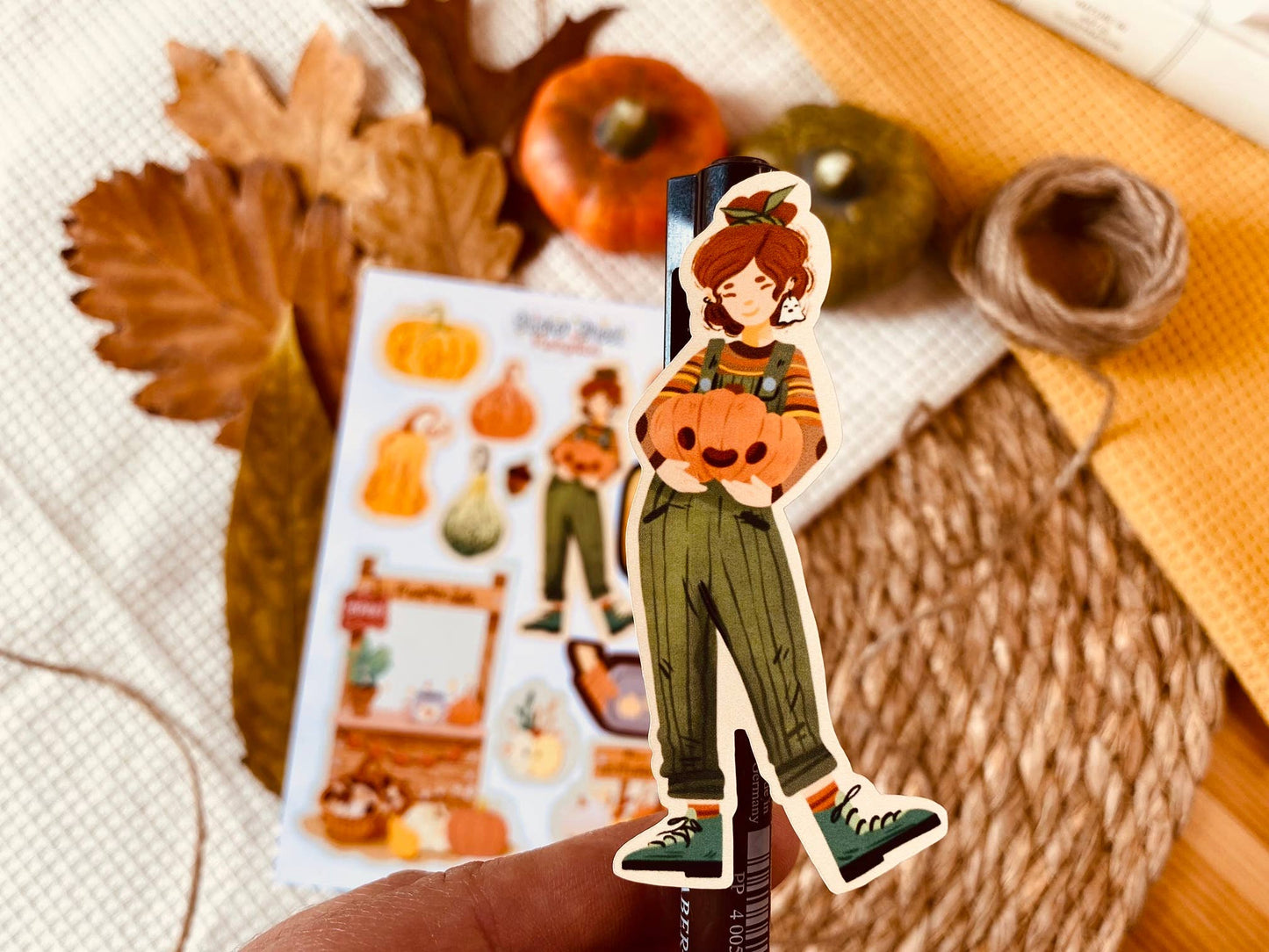 Sticker Sheet: Pumpkin
