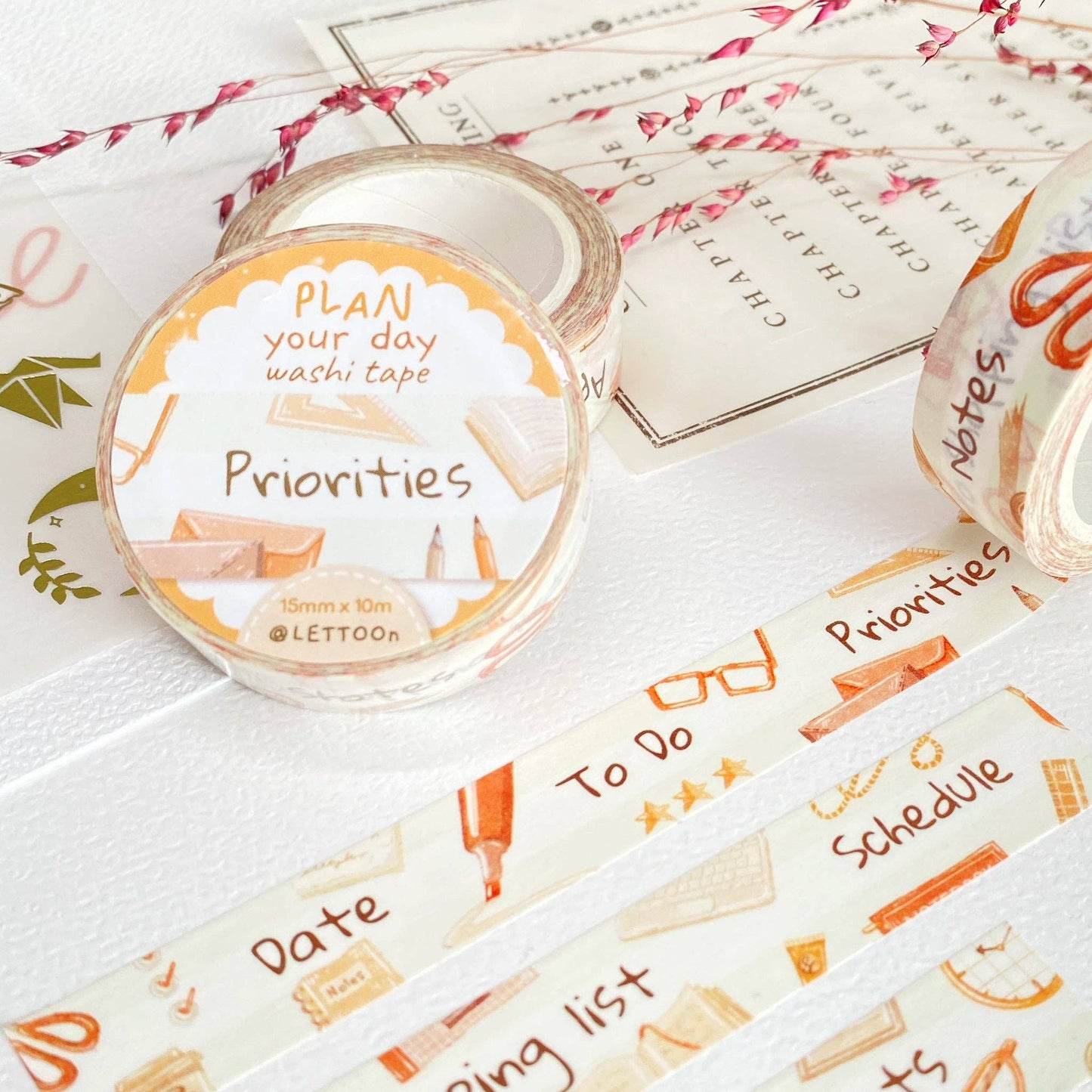 Washi Tape - Plan Your Day