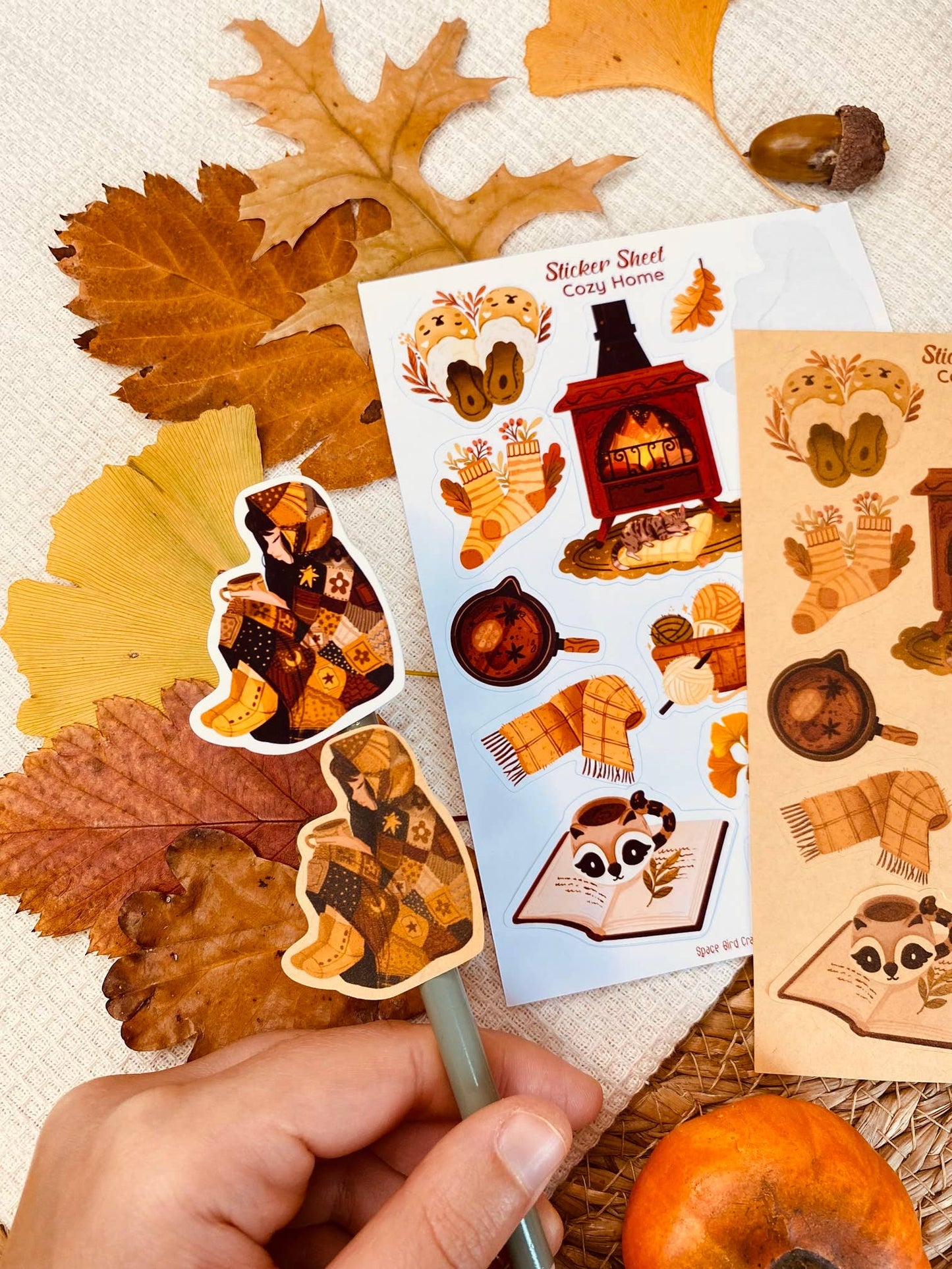 Sticker Sheet: Cozy Home