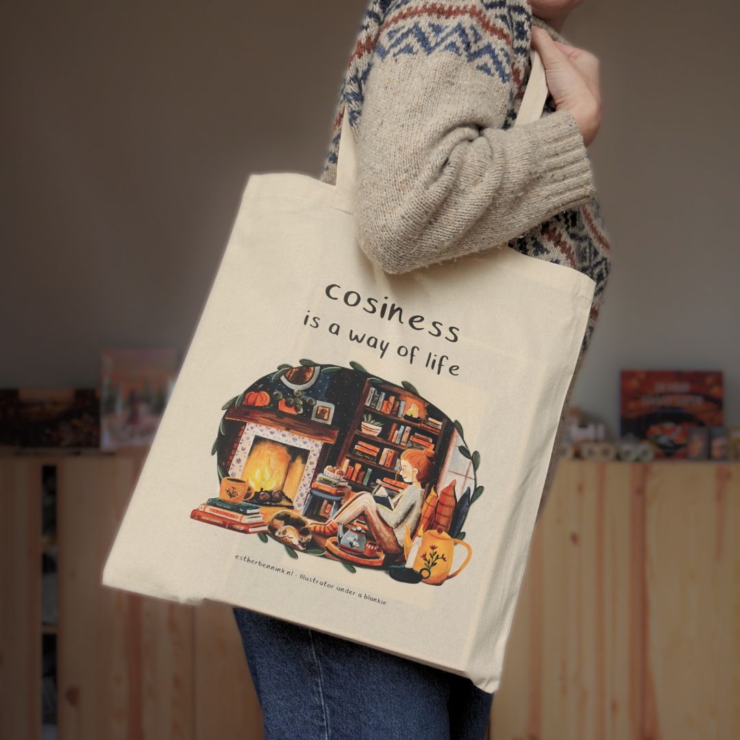 Totebag "Cosiness is a way of life"