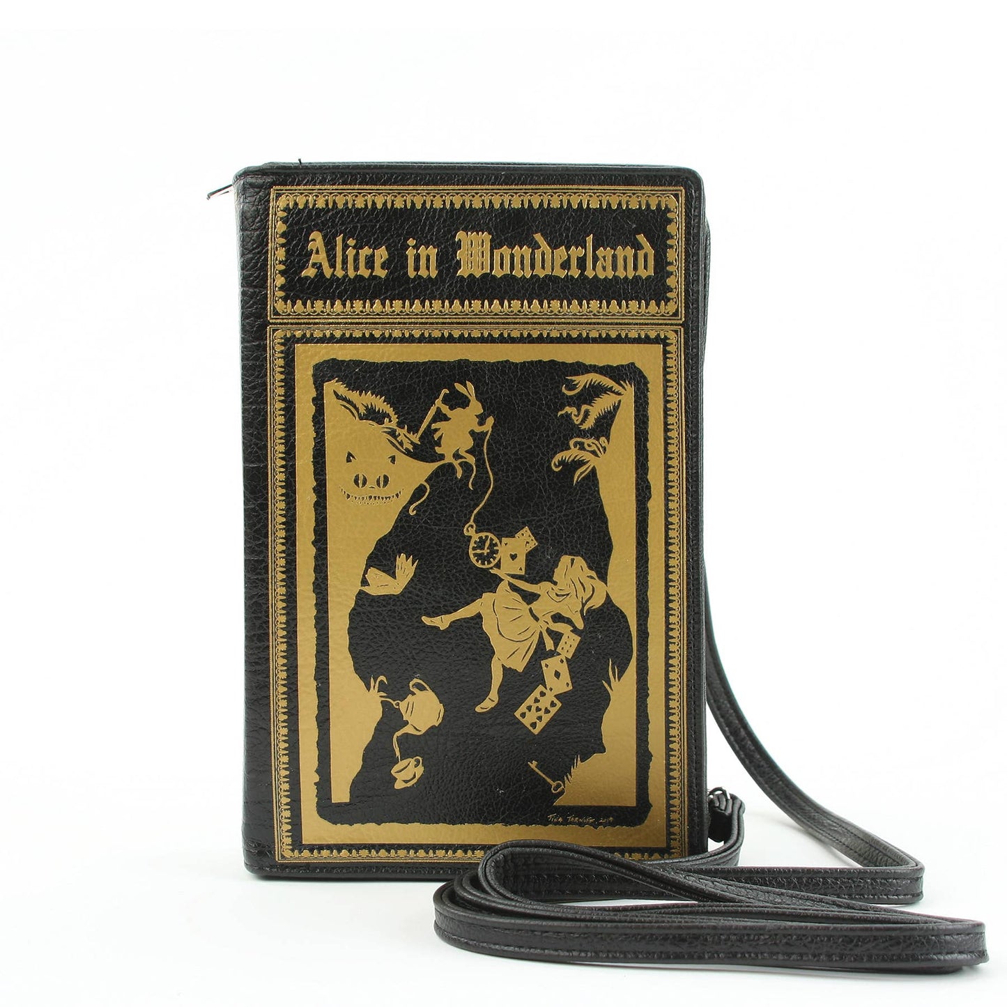 Alice in Wonderland Book Clutch Bag - Tea & Fables