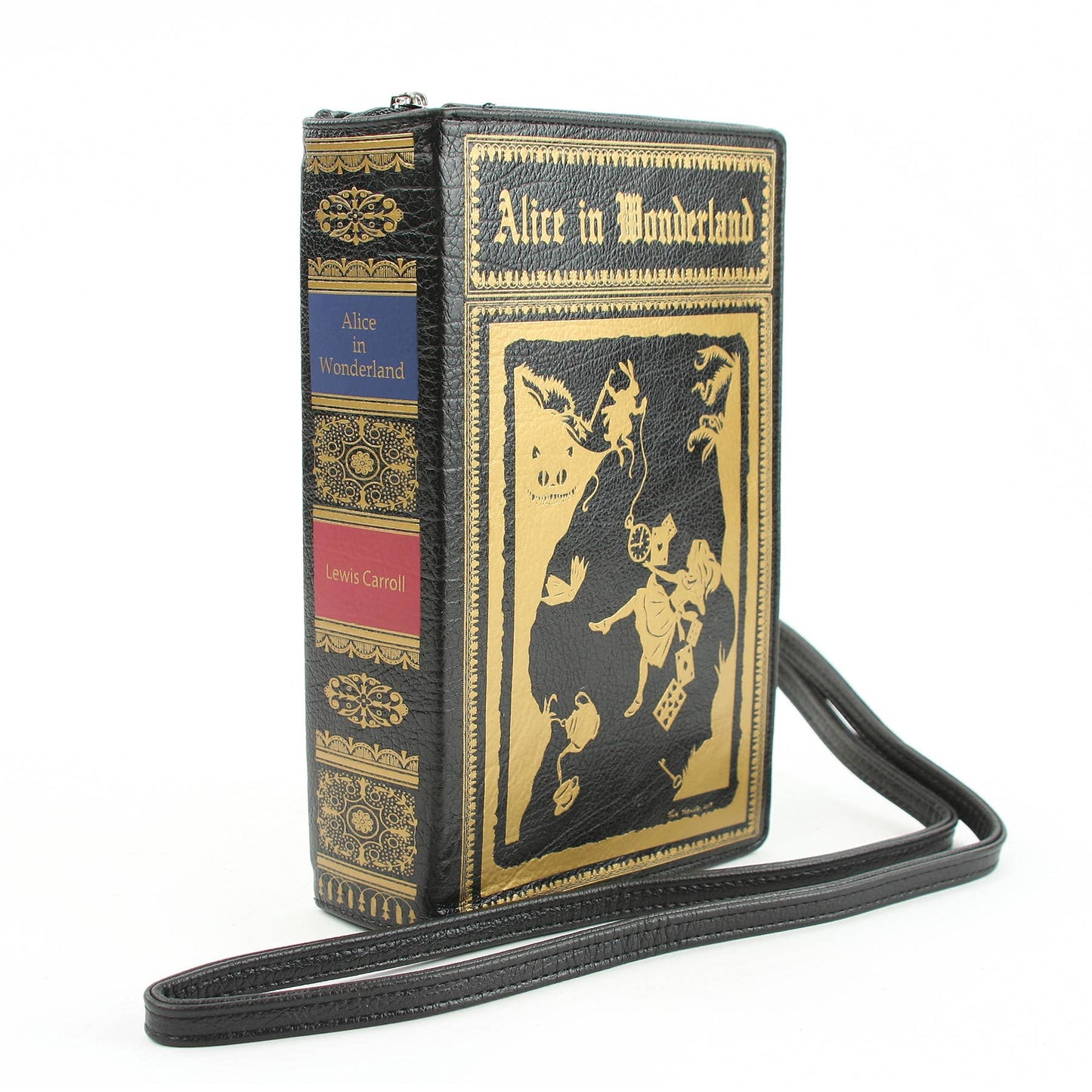 Alice in Wonderland Book Clutch Bag - Tea & Fables