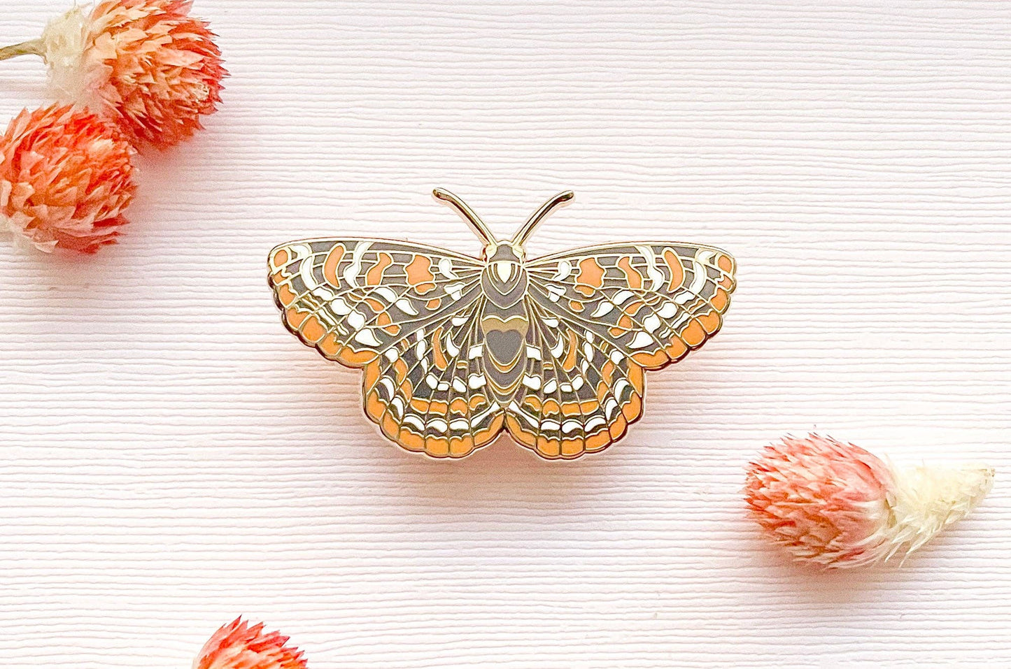 Emalje Pin | Checkerspot Butterfly - Tea & Fables