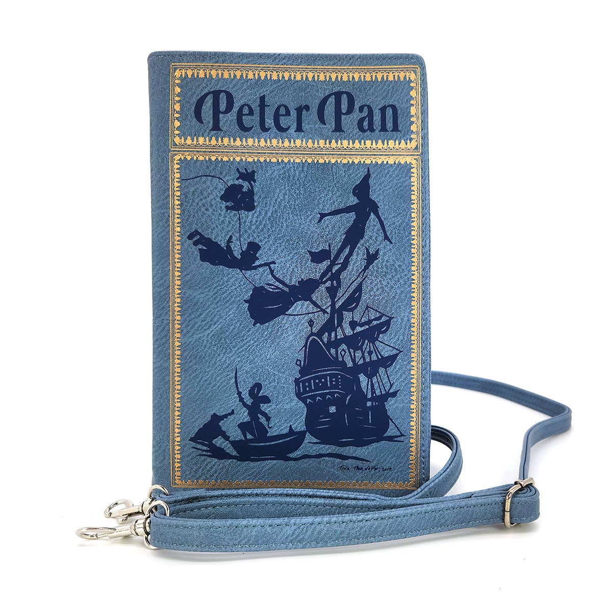 Peter Pan Book Clutch Bag - Tea & Fables