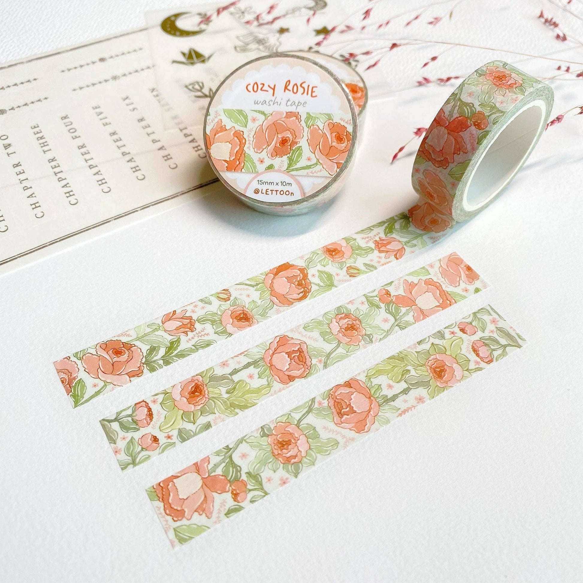 Washi Tape - Cozy Rosie - Tea & Fables