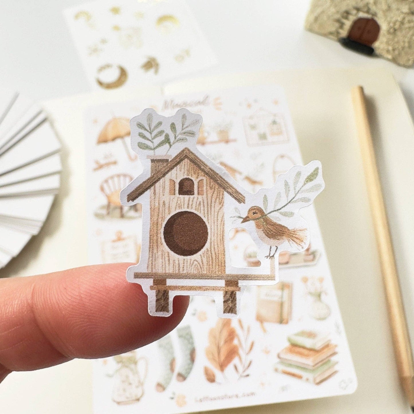 Sticker Sheet - Magical Cozy Fall: Matte Paper