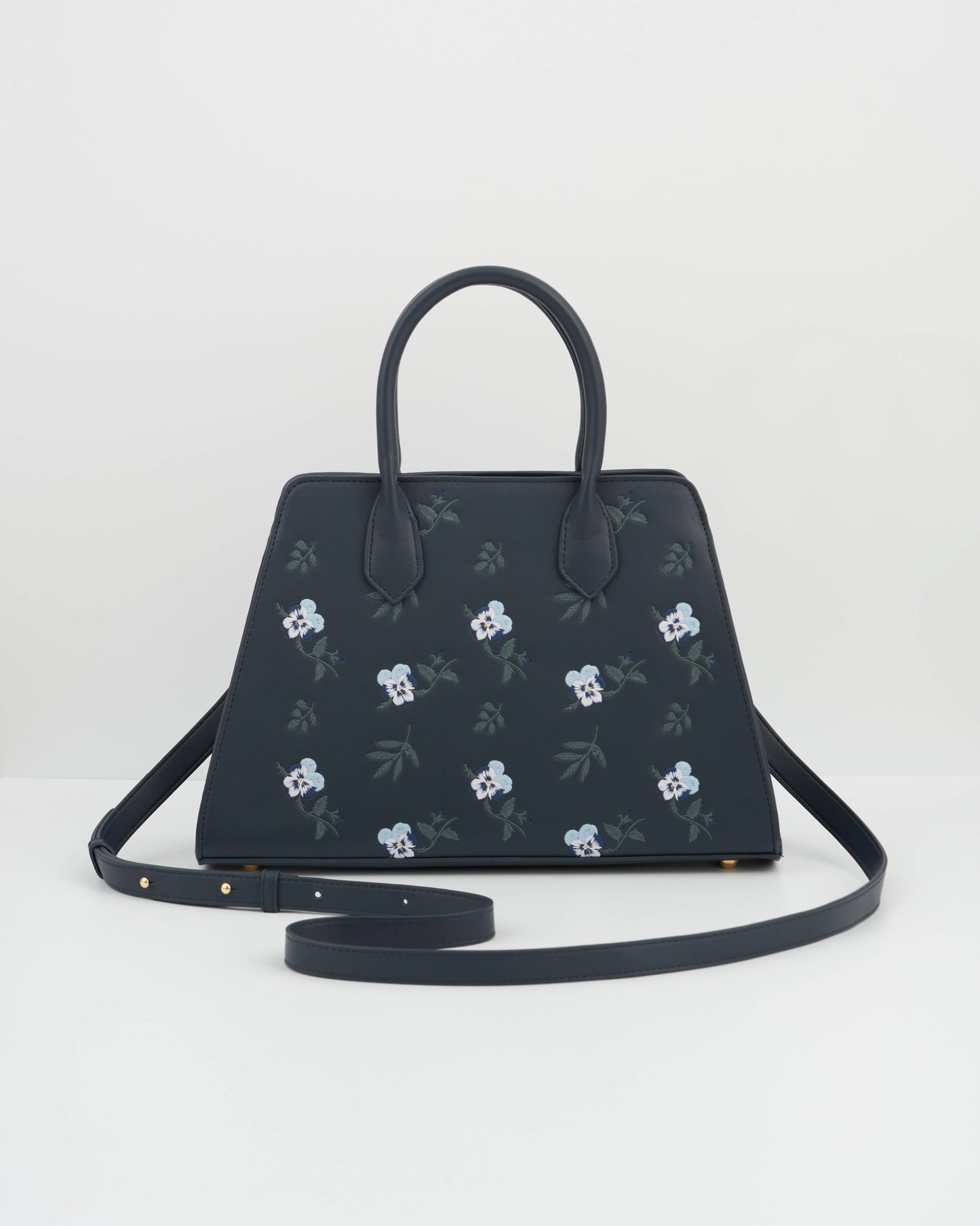 FABLE Running Bunny Ditsy Large Structured Tote