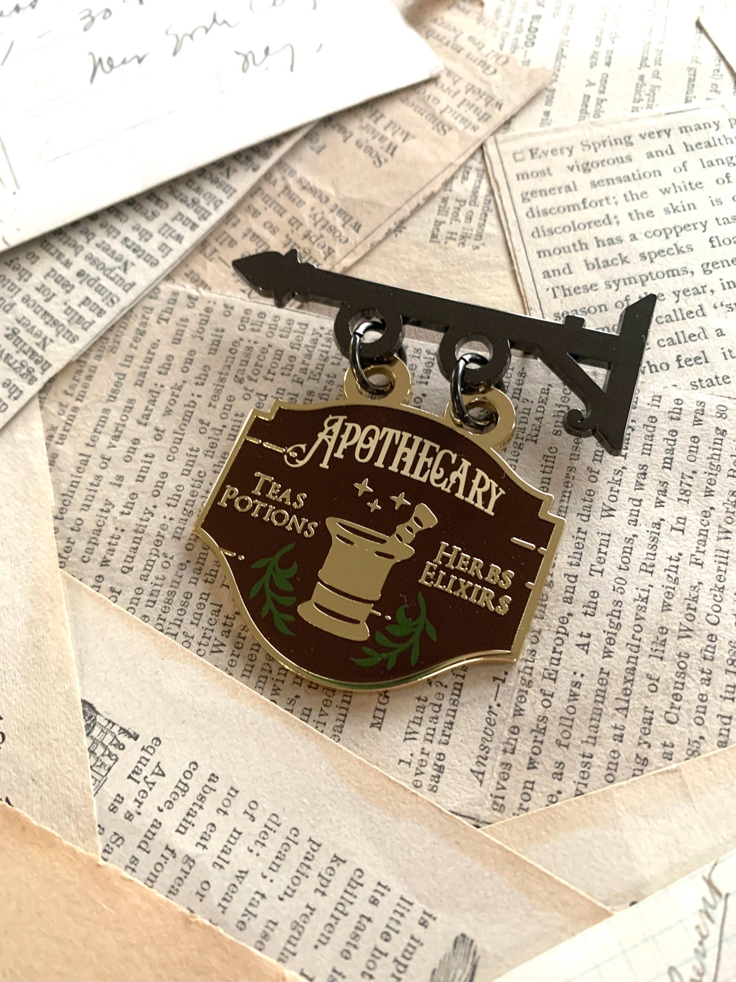 Apothecary Sign Pin