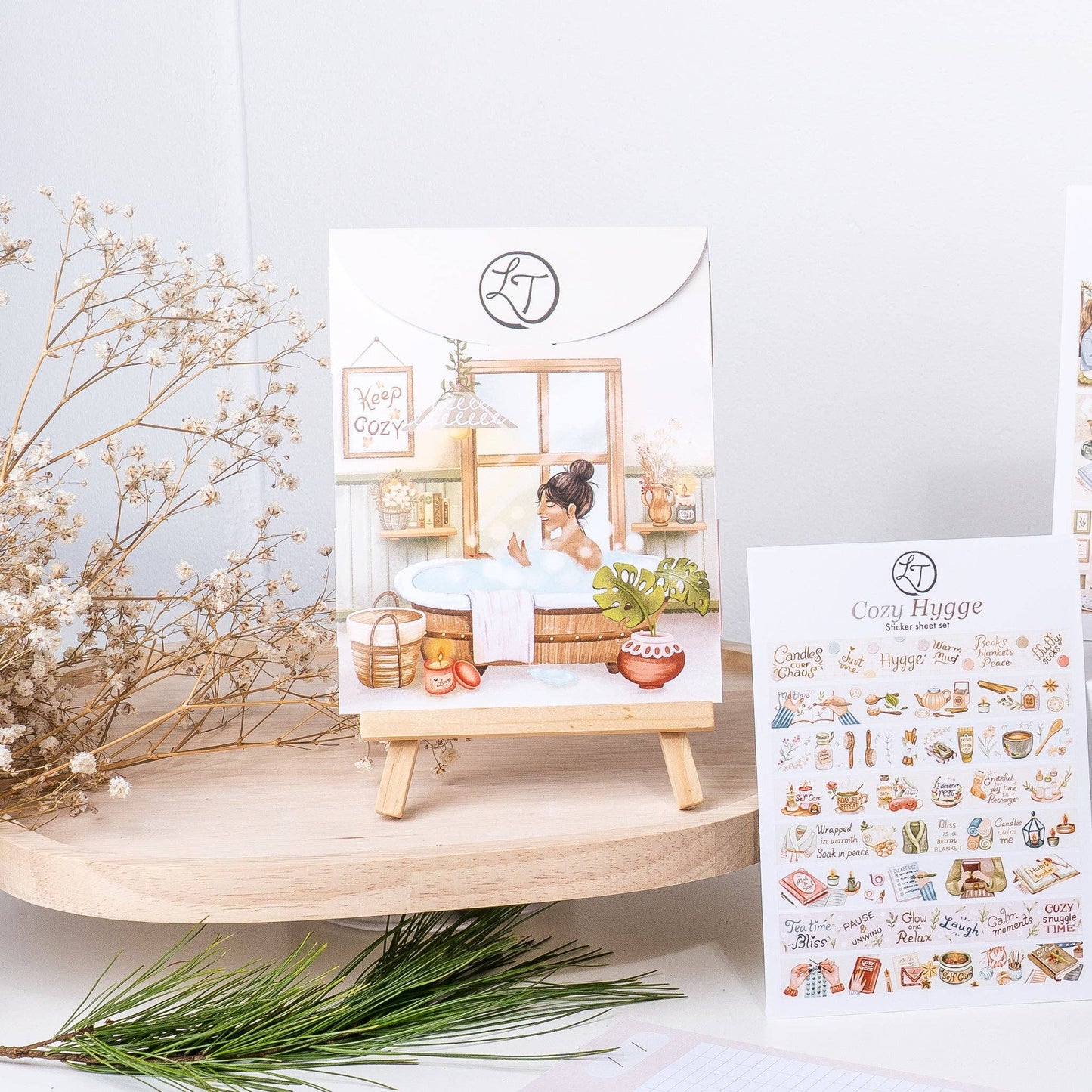 Hygge Sticker Sheets Set (komplett sett)
