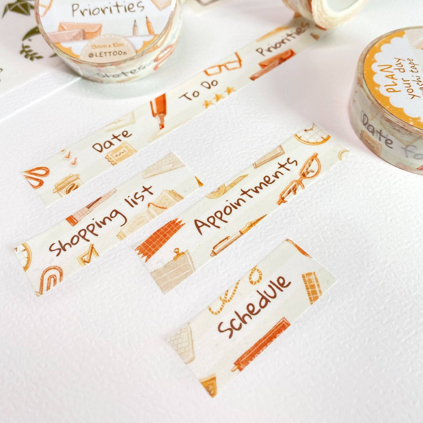 Washi Tape - Plan Your Day