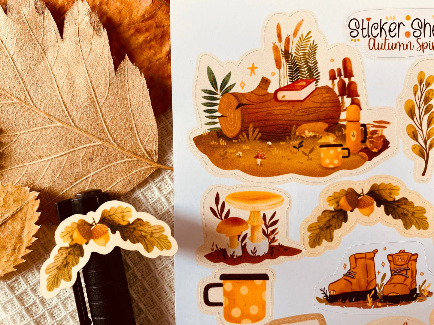 Sticker Sheet: Autumn Spirit