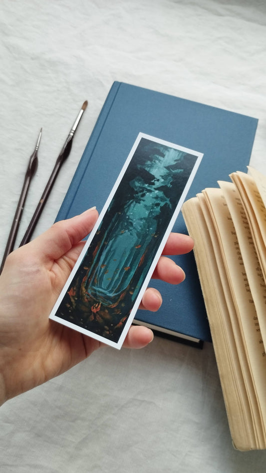 Forest Fire Glow Bookmark
