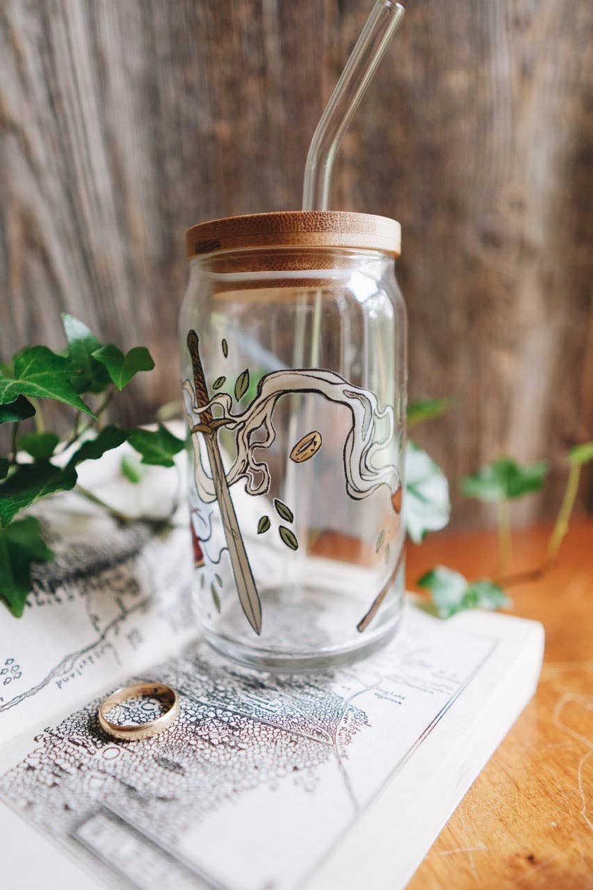 Glass Tumbler: On an Adventure