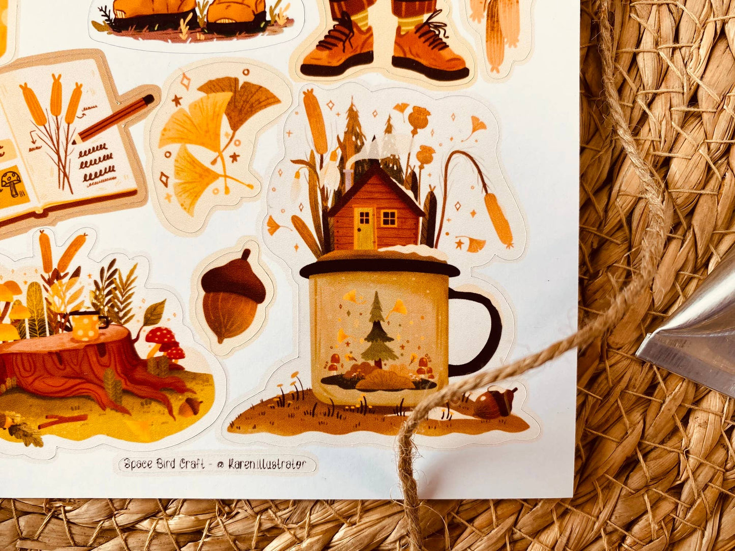 Sticker Sheet: Autumn Spirit