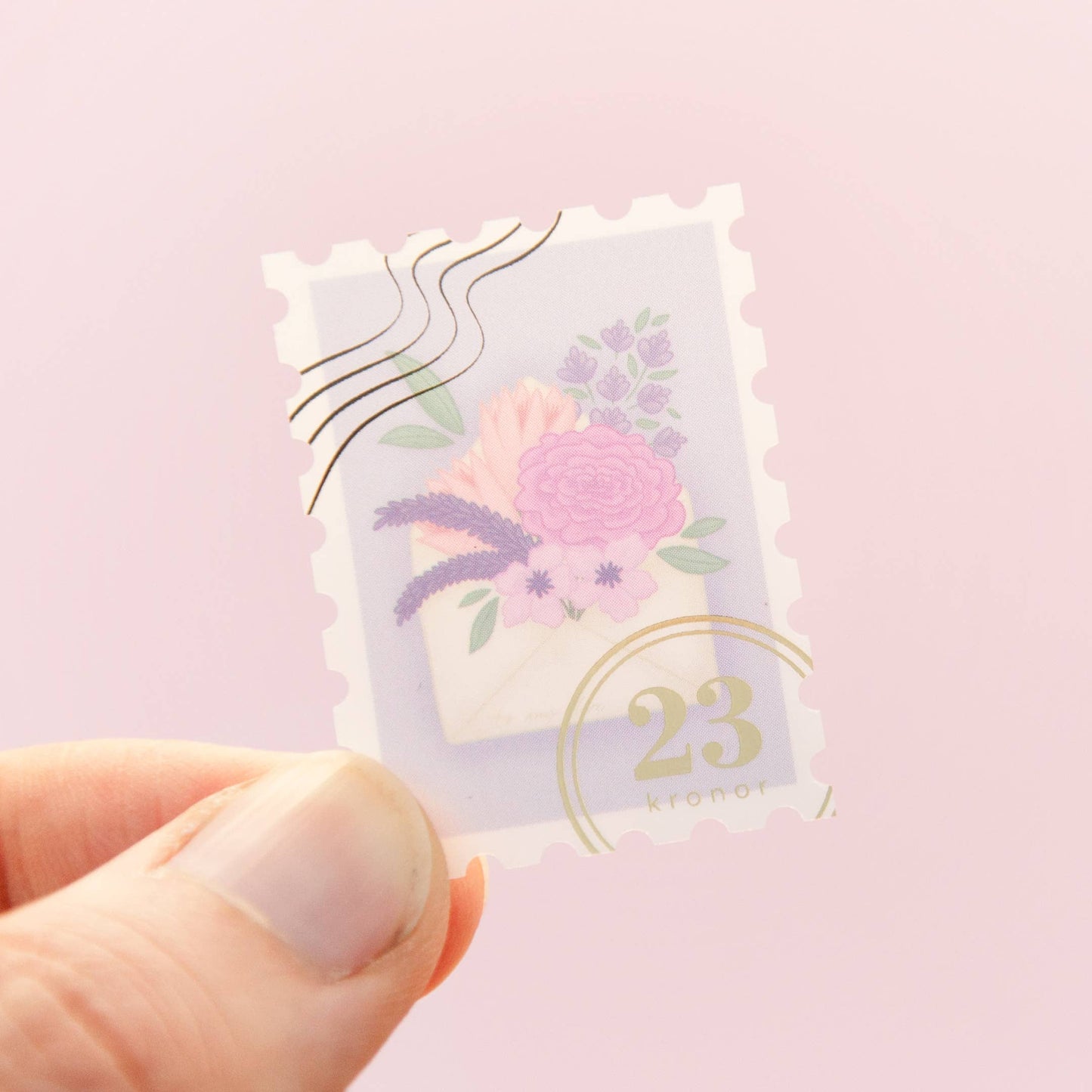Stamps from Sweden Sticker Sheet