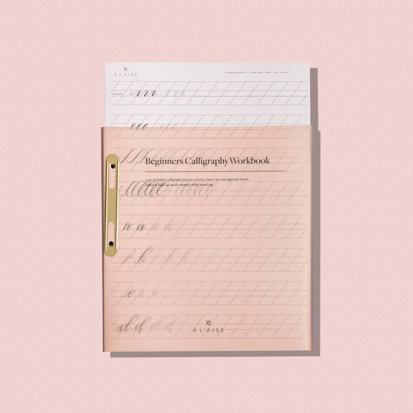 Øvingshefte i moderne kalligrafi – nybegynner