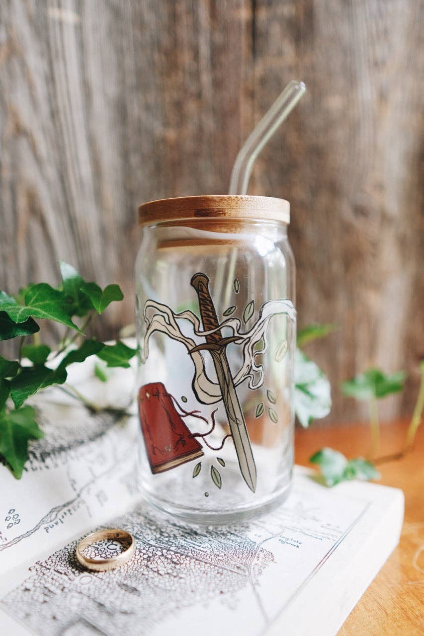 Glass Tumbler: On an Adventure
