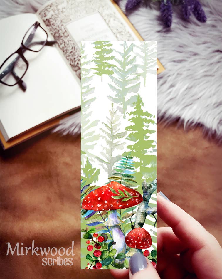 Mushroom Bookmark