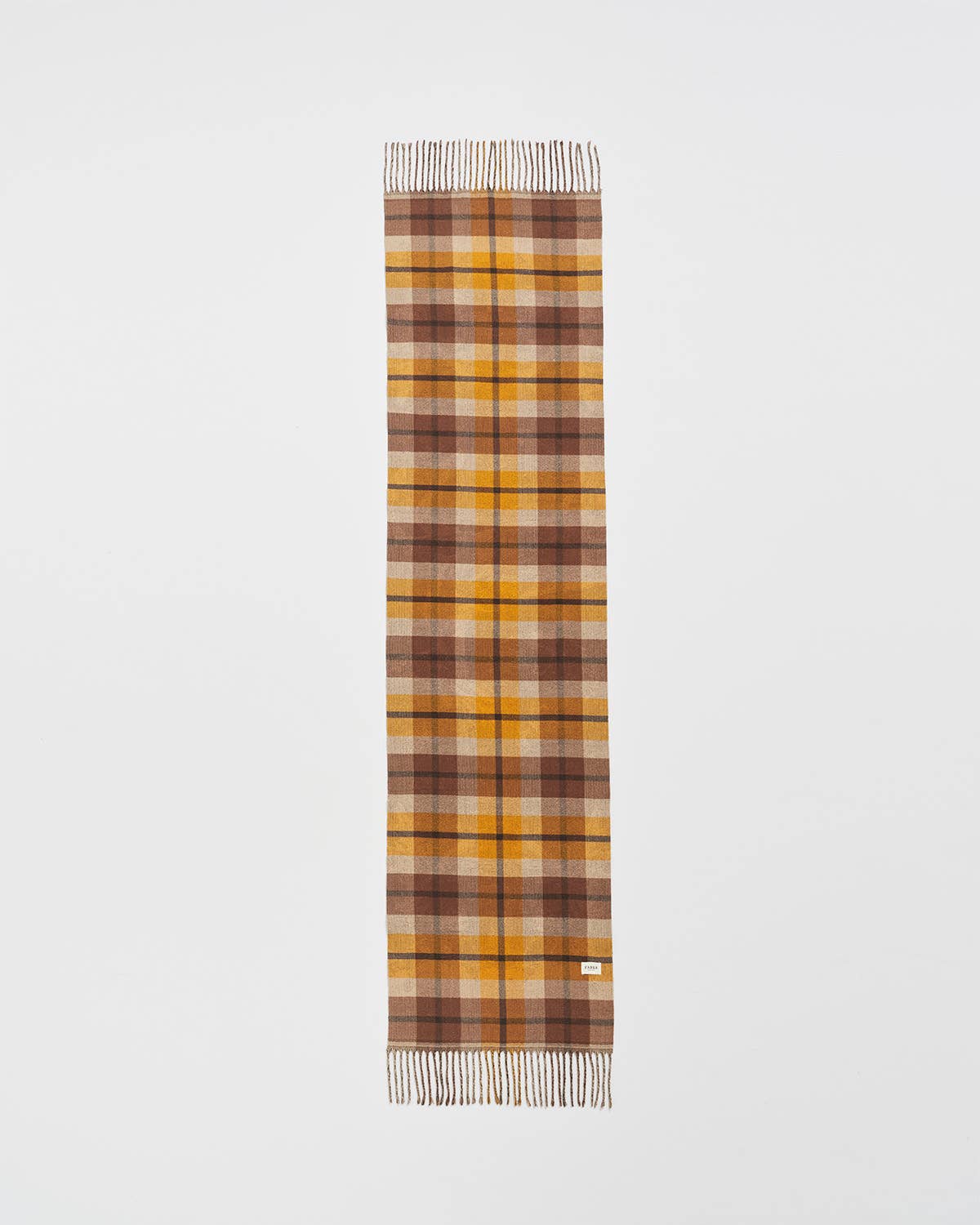 FABLE Woodland Tales Taupe Jacquard Scarf