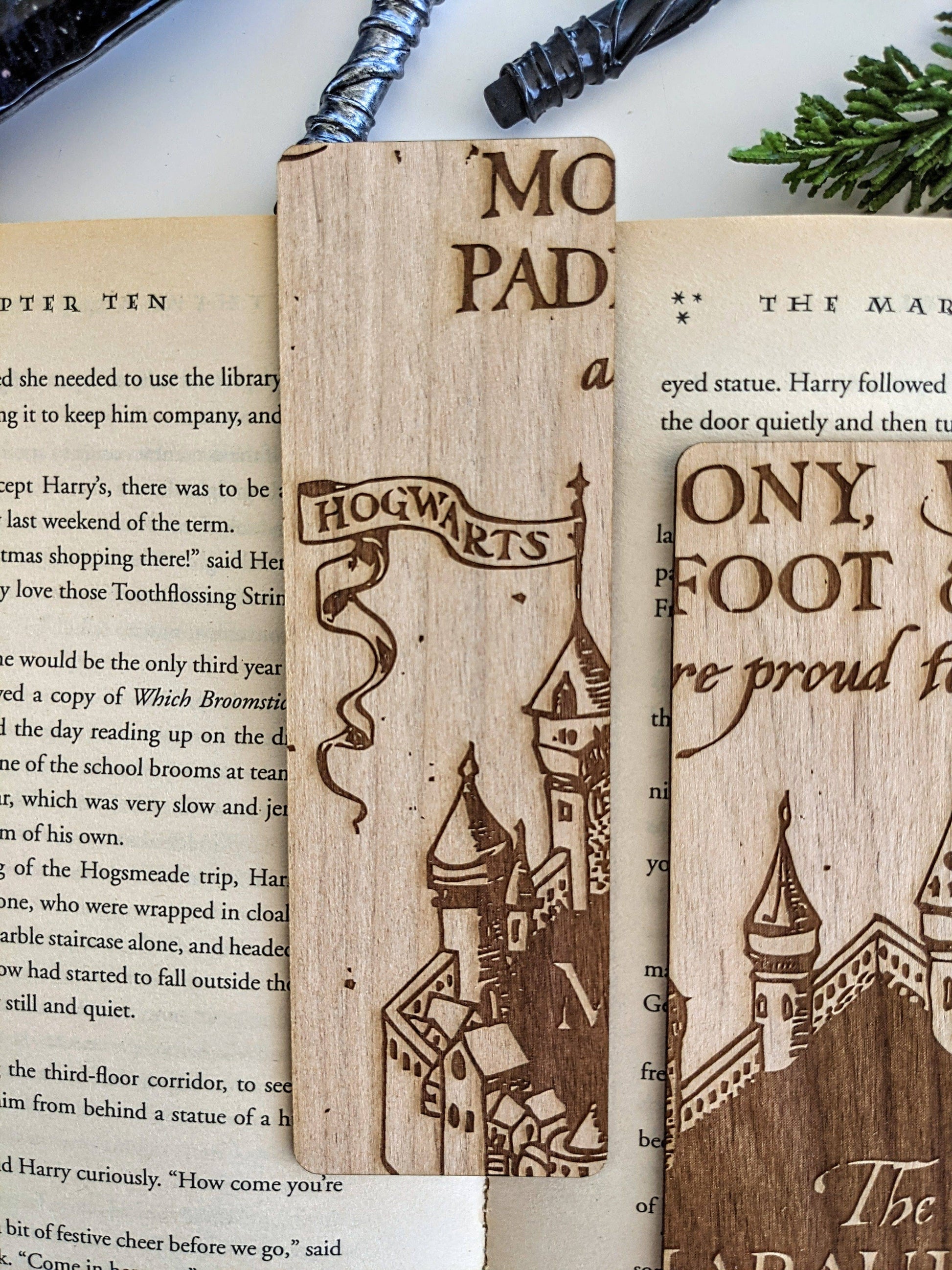 Harry Potter Marauders Map Bookmark - Tea & Fables