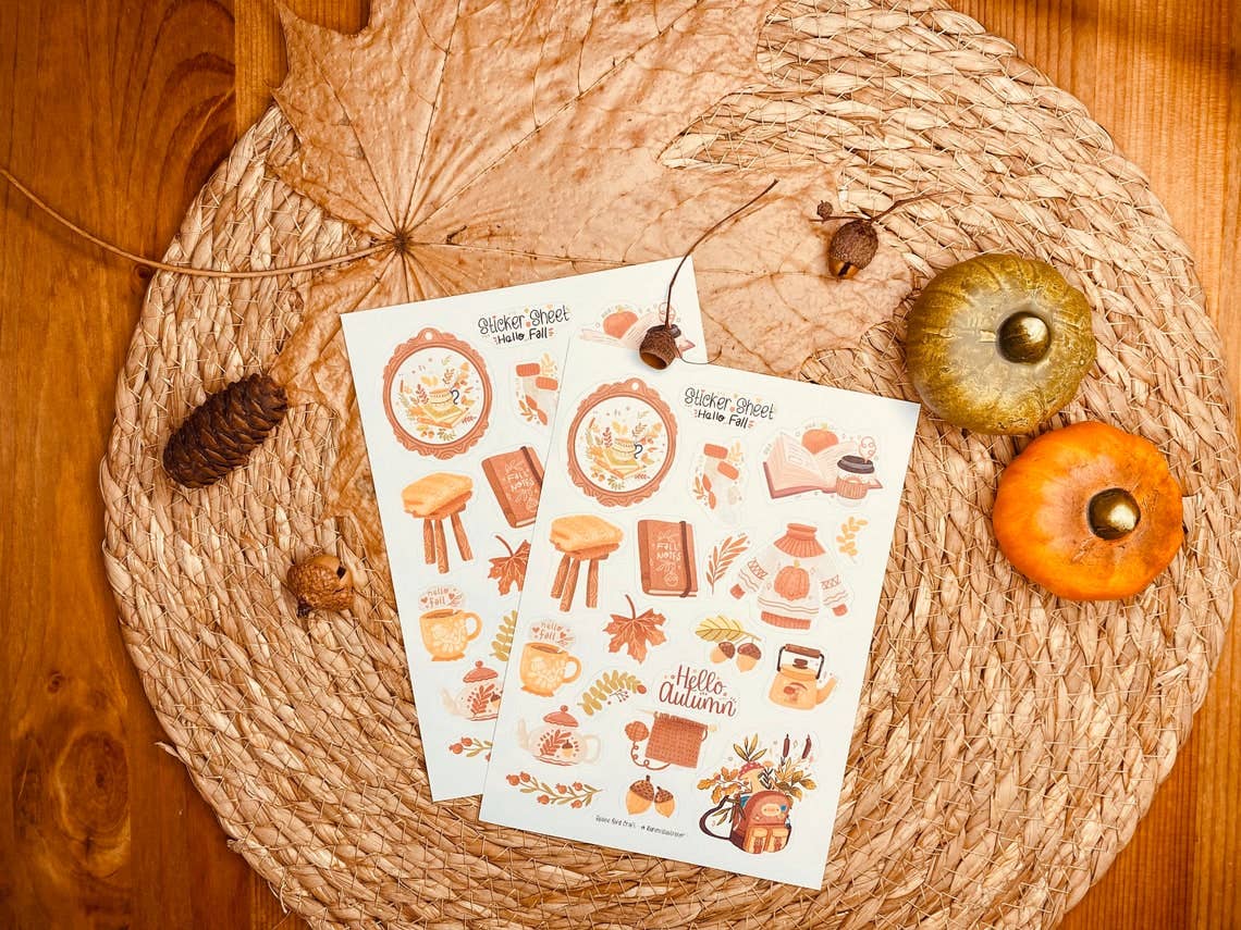Sticker Sheet: Hello Fall