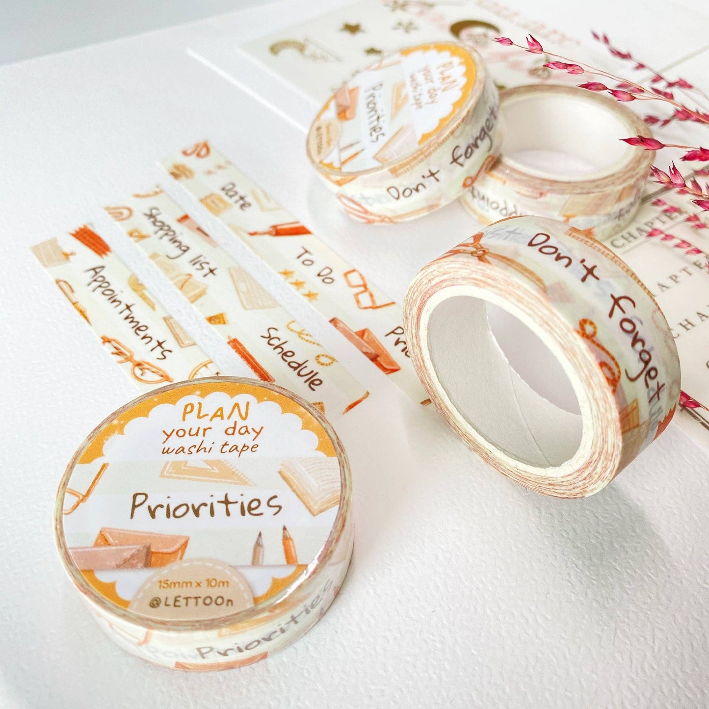 Washi Tape - Plan Your Day