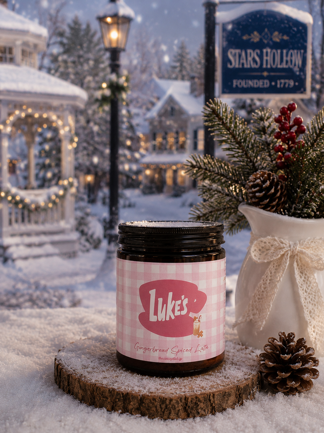 Autumn Soy Candle – Luke's Gingerbread Spiced Latte