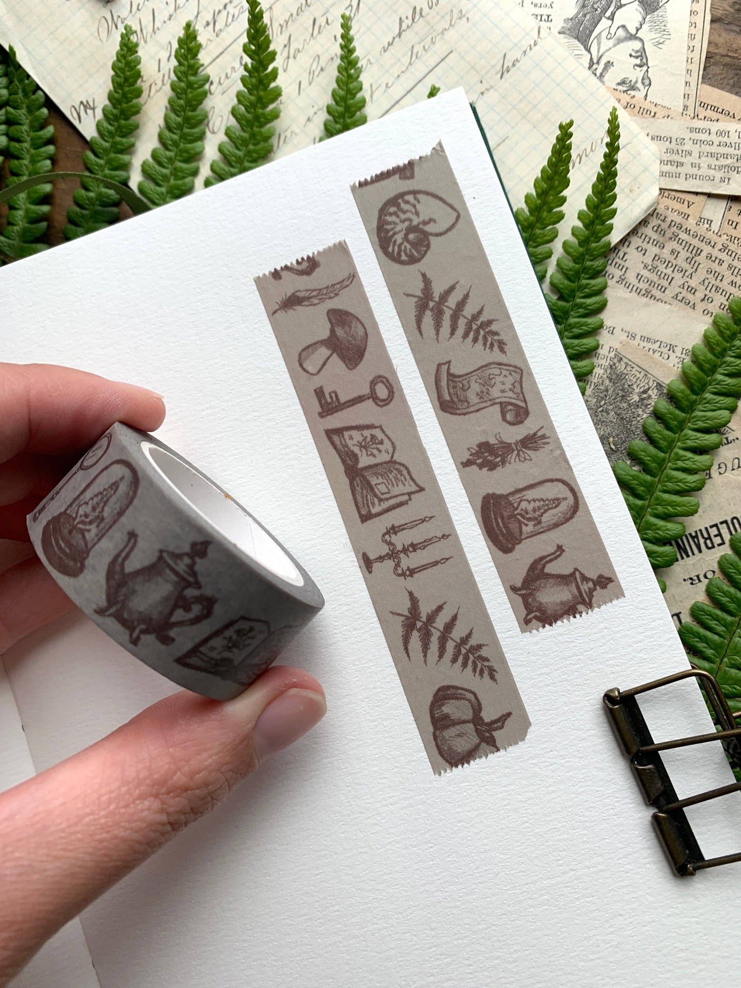 Vintage Sketches Washi Tape