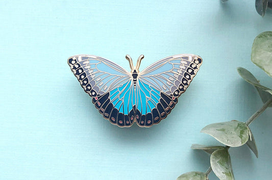 Blue Morpho Pin