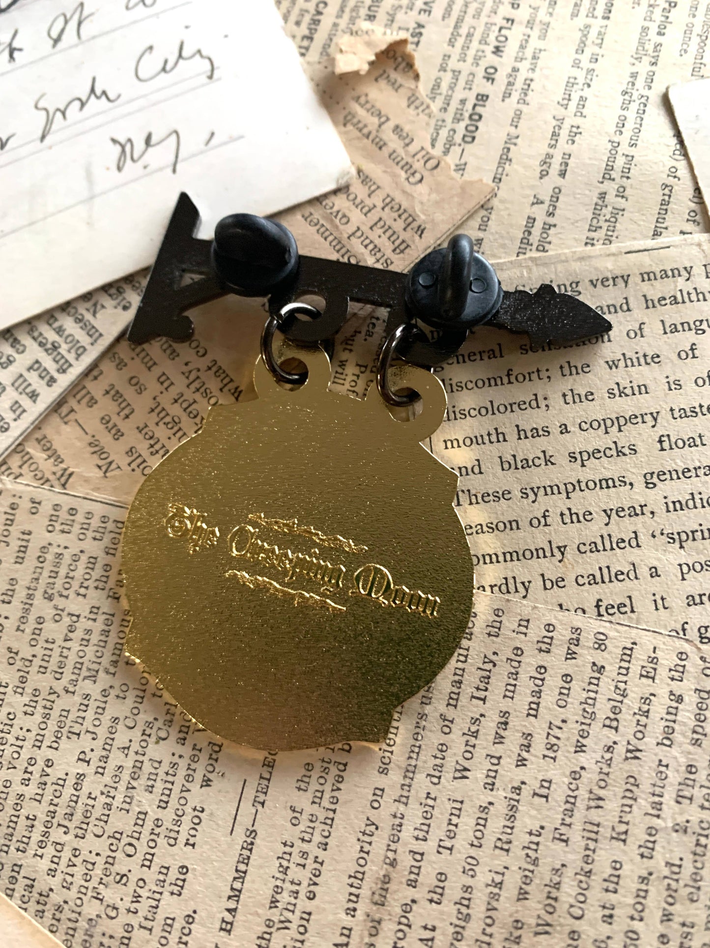 Cafe Sign Pin