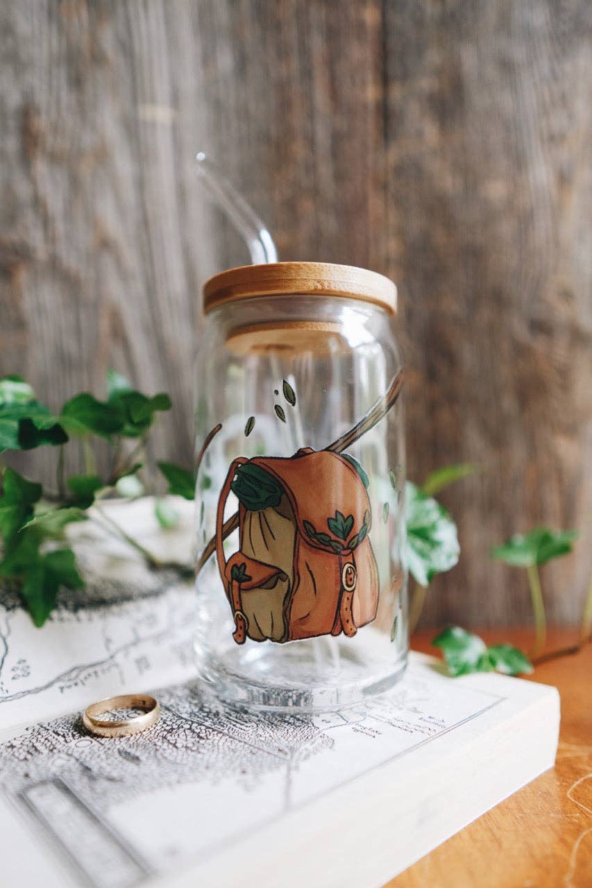 Glass Tumbler: On an Adventure