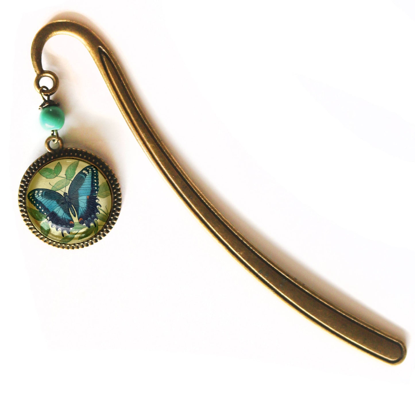 Bokmerke med anheng | Swallowtail Butterfly