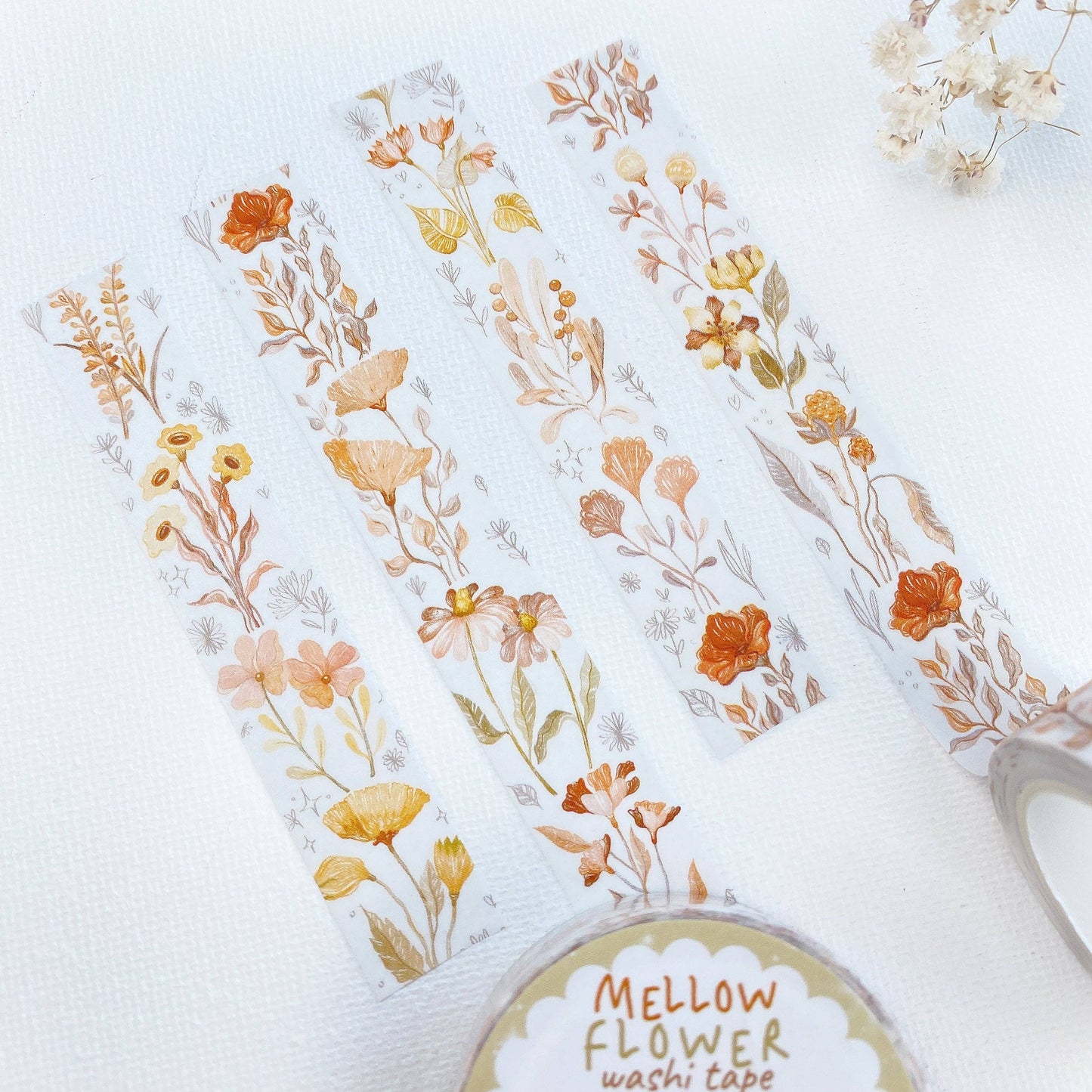 Washi Tape - Mellow Flower